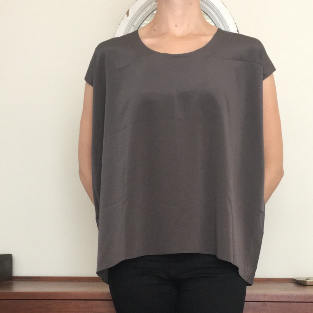 Alasdair Gray Silk Top/ Tunic